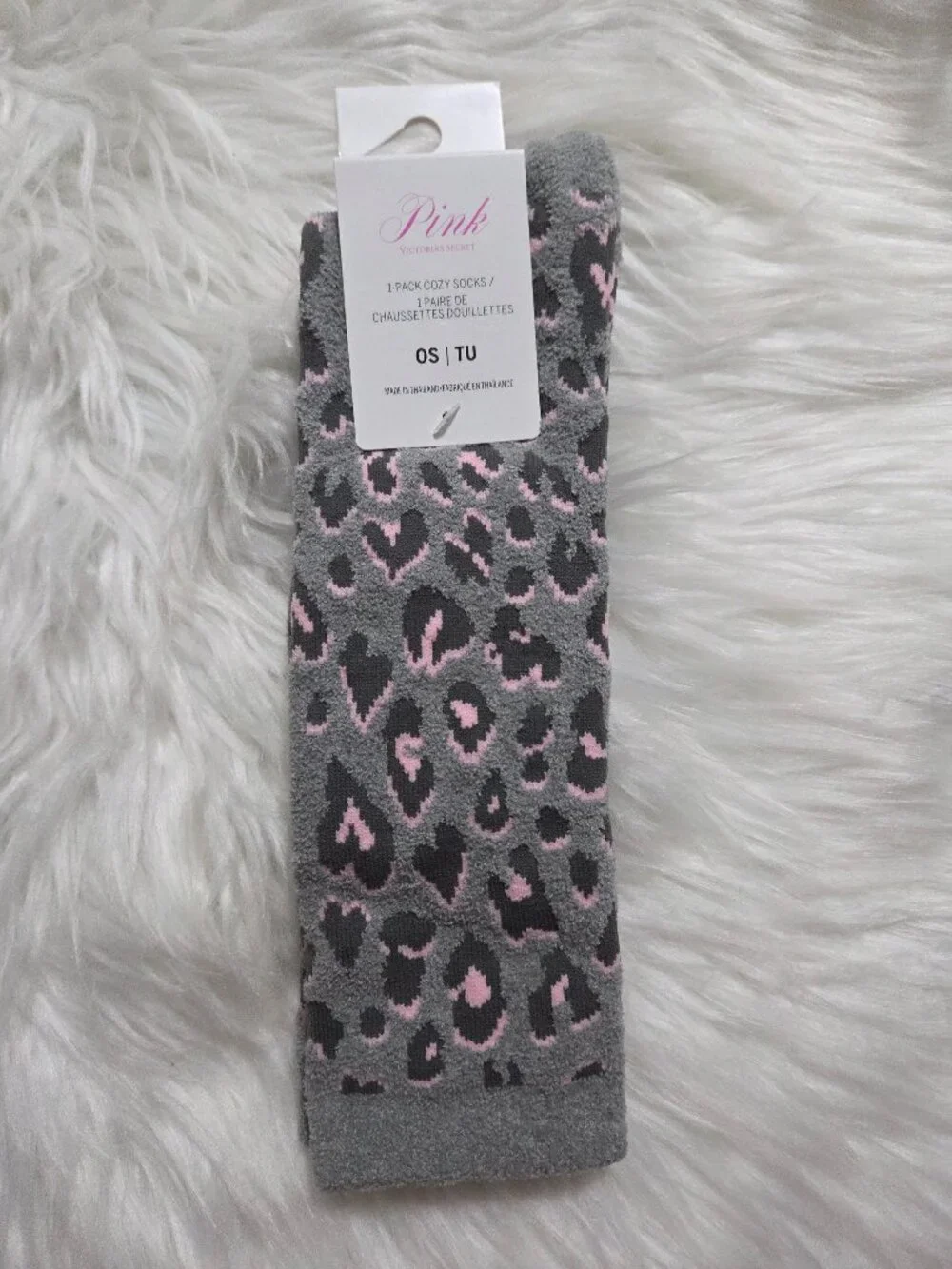 PINK Victoria's Secret Cozy Crew Socks